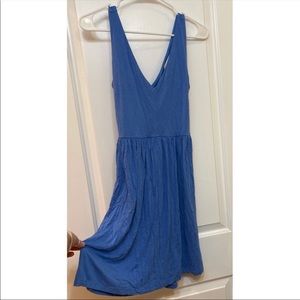 Loft summer blues dress
